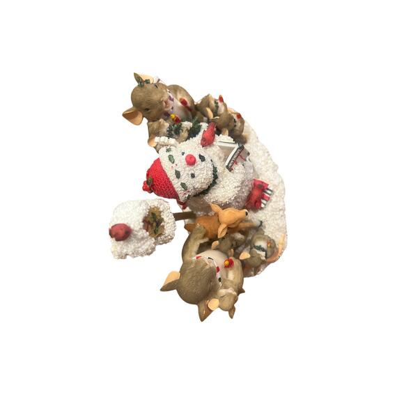 “Singin' Snow Tunes" figurine from the Charming Tails collection by Fitz & Floyd - Picture 2 of 6
